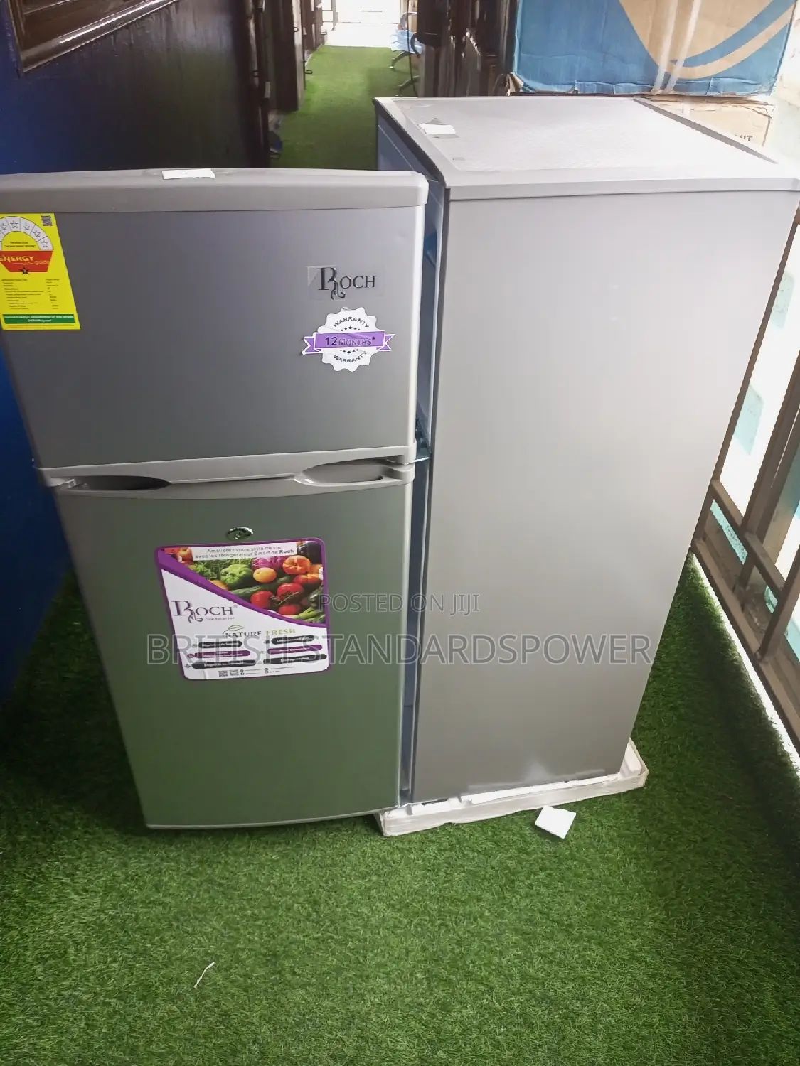 Eco Efficient Roch Fridge RFR-140t-B 117l System