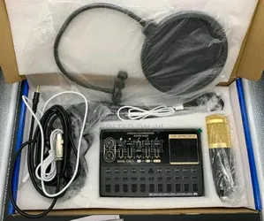 Live Streaming Recording Sound Card Microphone