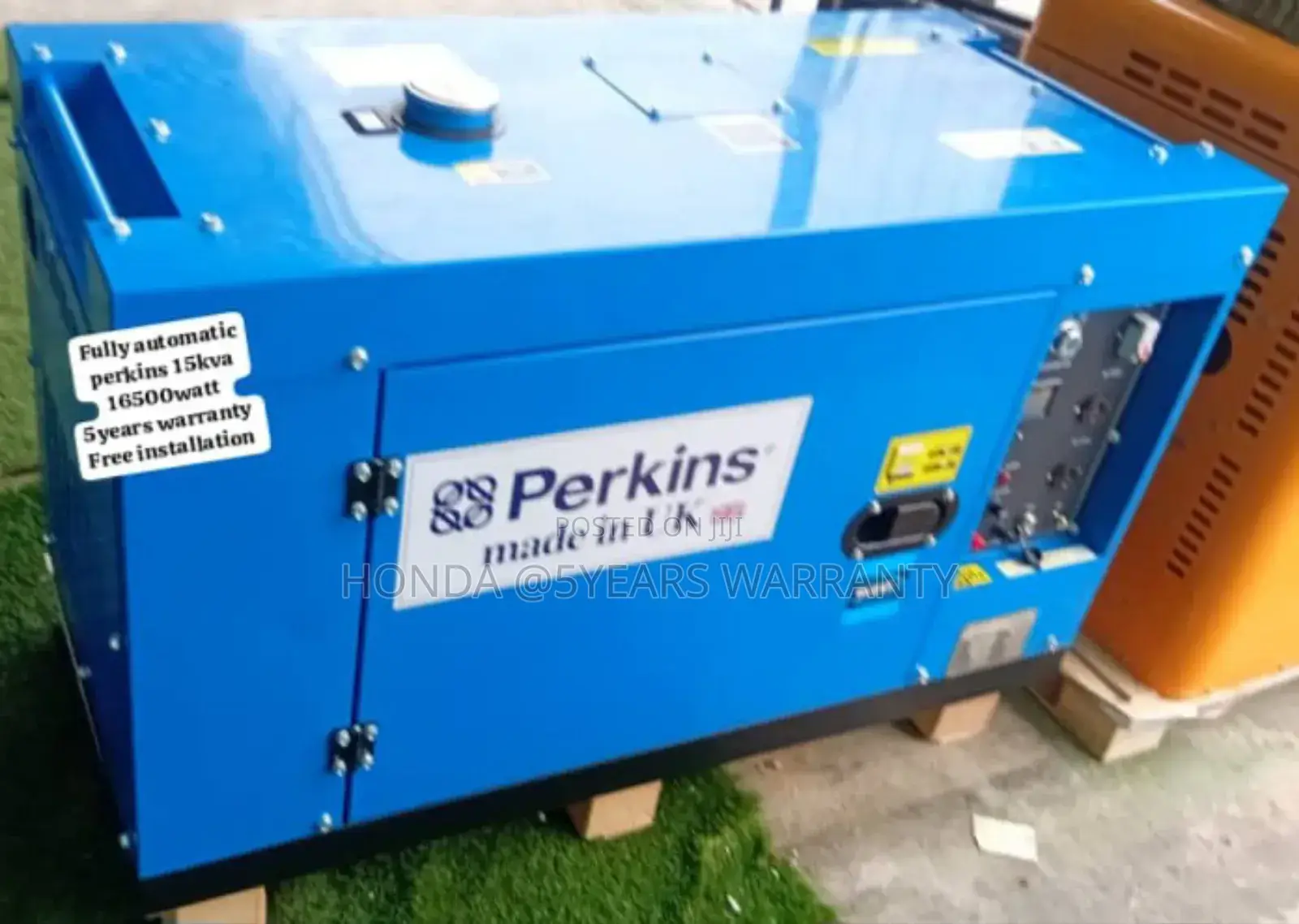 Efficient Grid Energy Perkins 15kva 16500watt Generator Ats