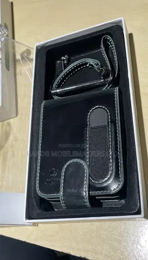 High Quality Leather Glass Samsung Case