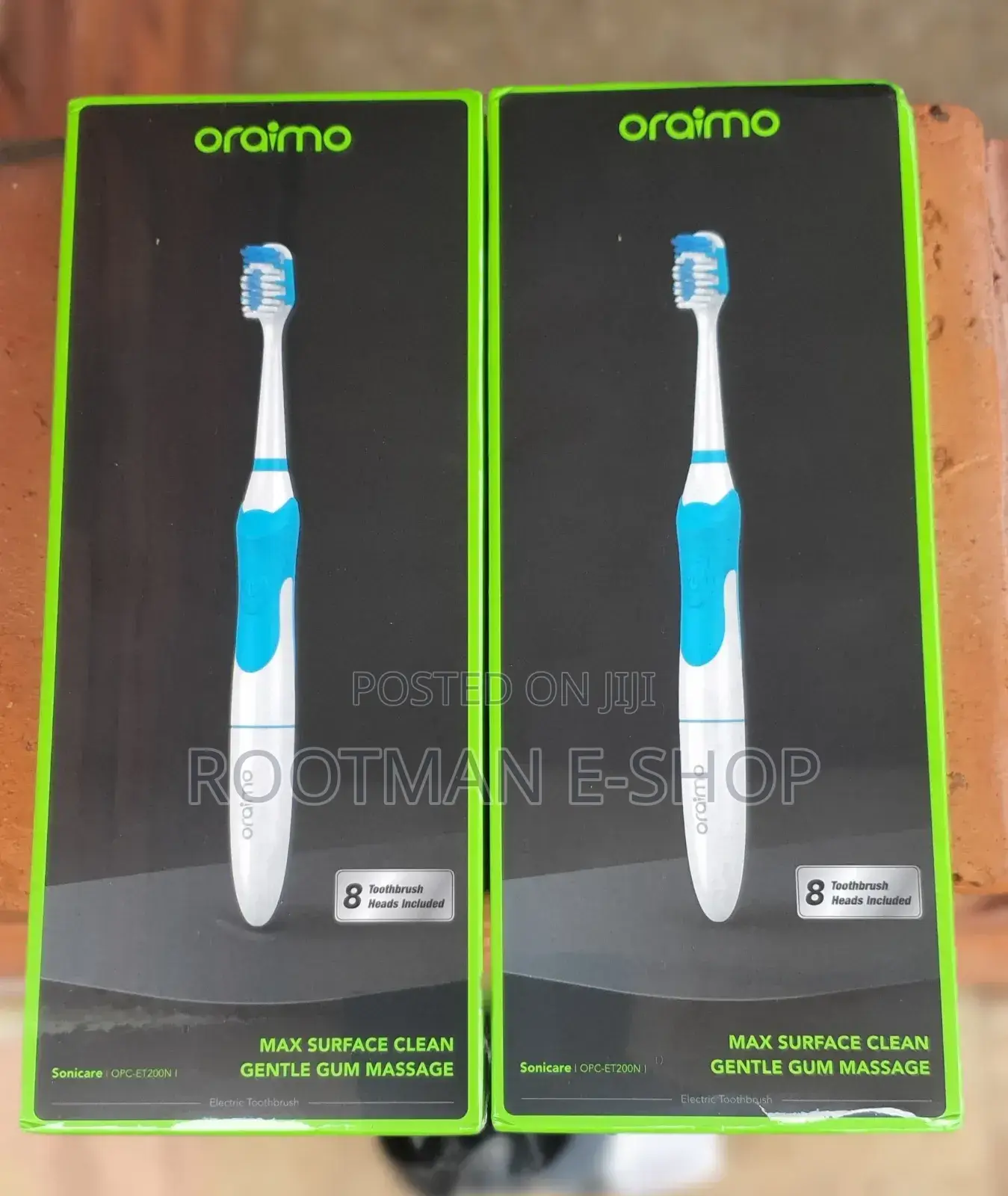Smart Electric Brush With (8) Extra Brush Heads