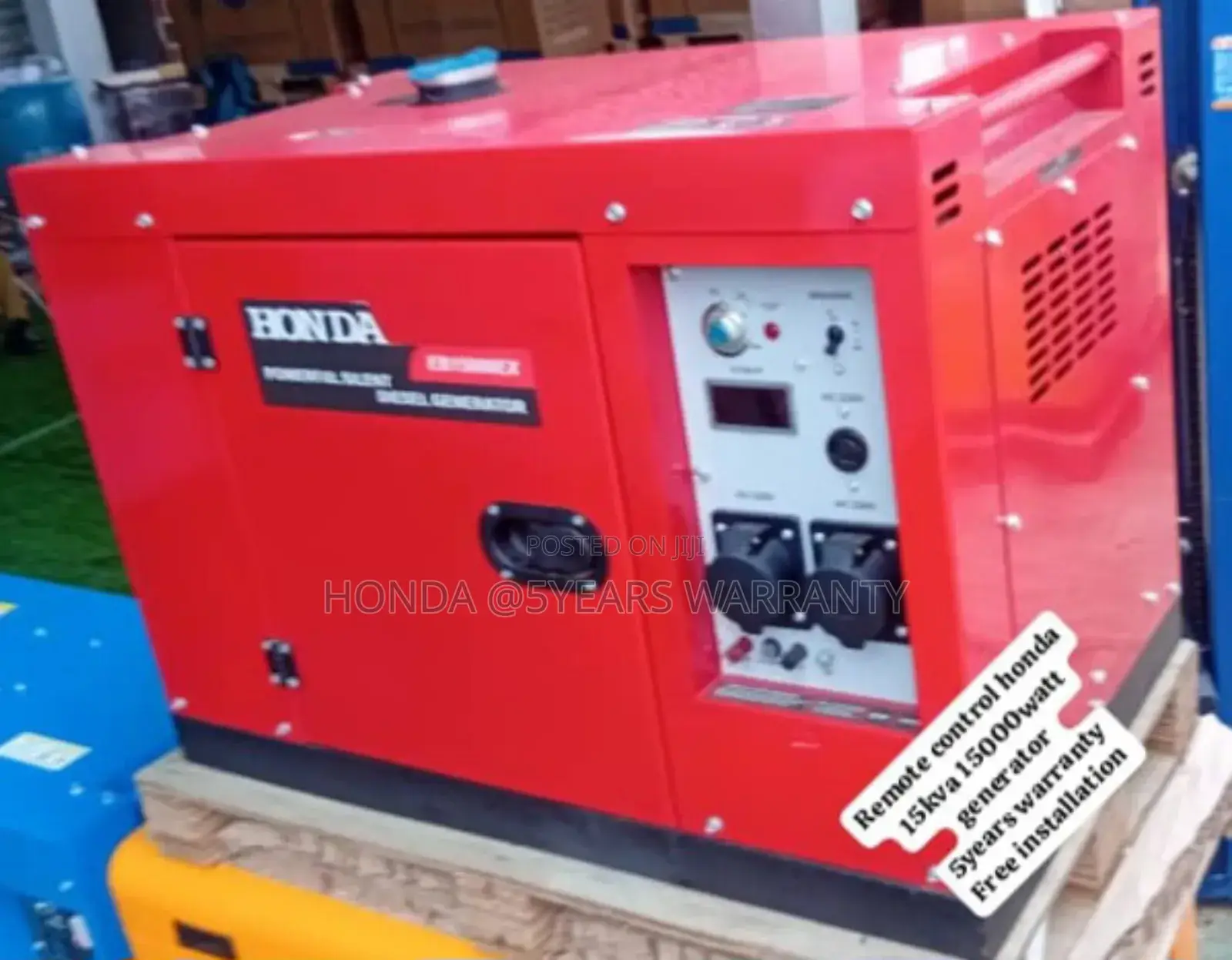 Energy Wise Systems Honda 15kva 15000wax Diesel Generator