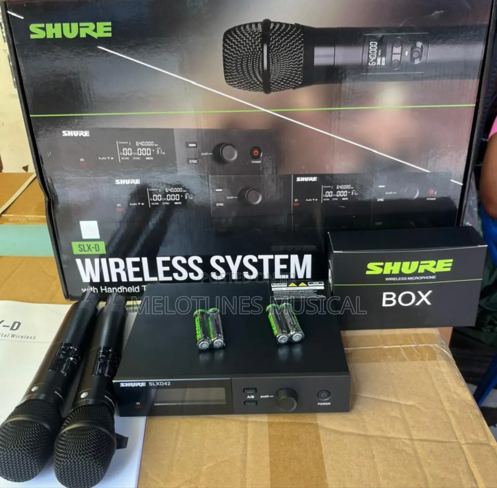 Shure Slxd24 Dual Professional Wireless Microphone