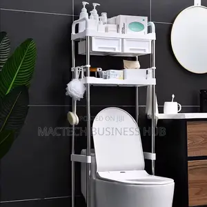 Toilet Rack ( 2 Tier With Drawer)