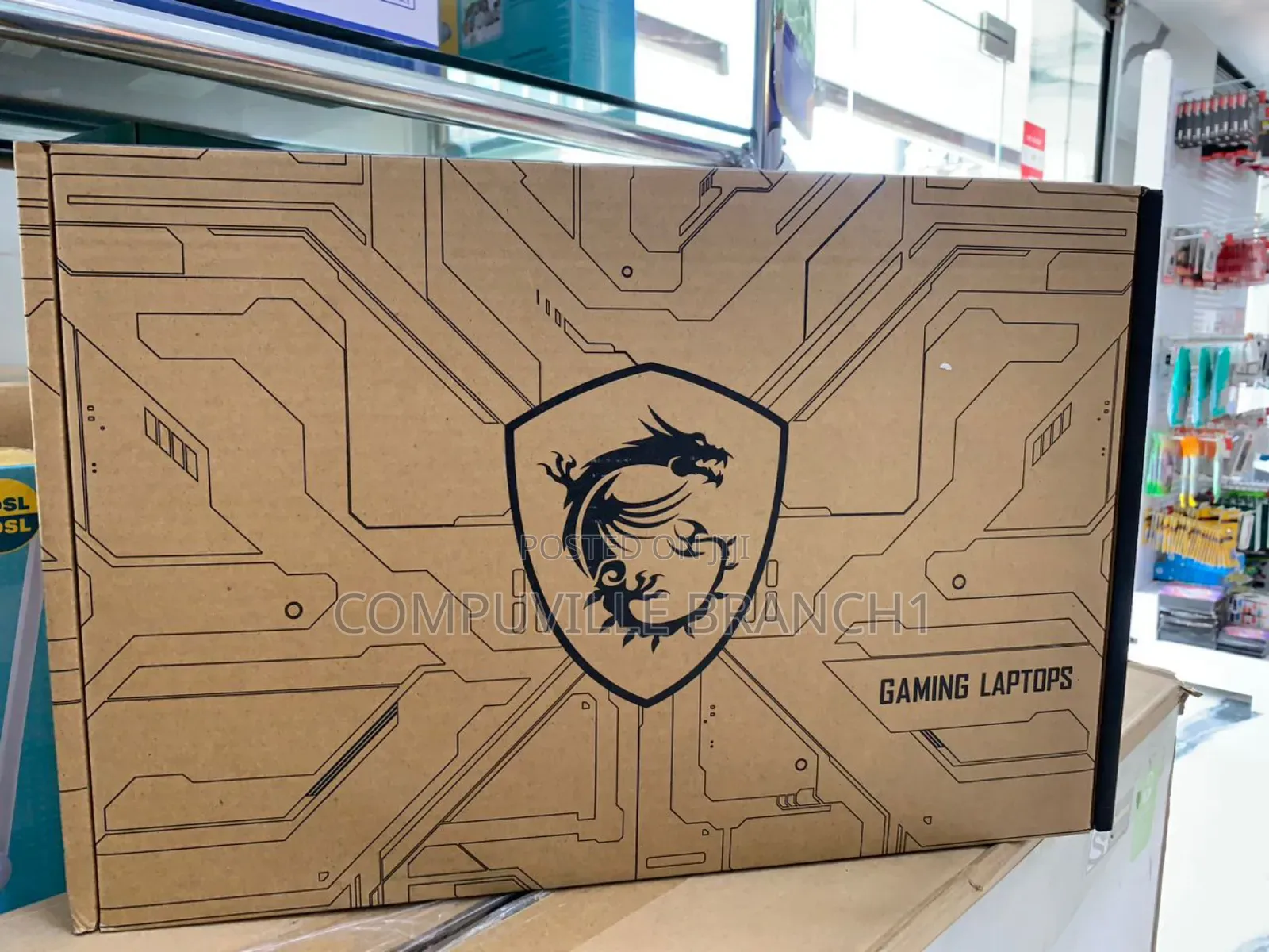 New Laptop MSI 16GB Intel Core I7 SSD 512GB