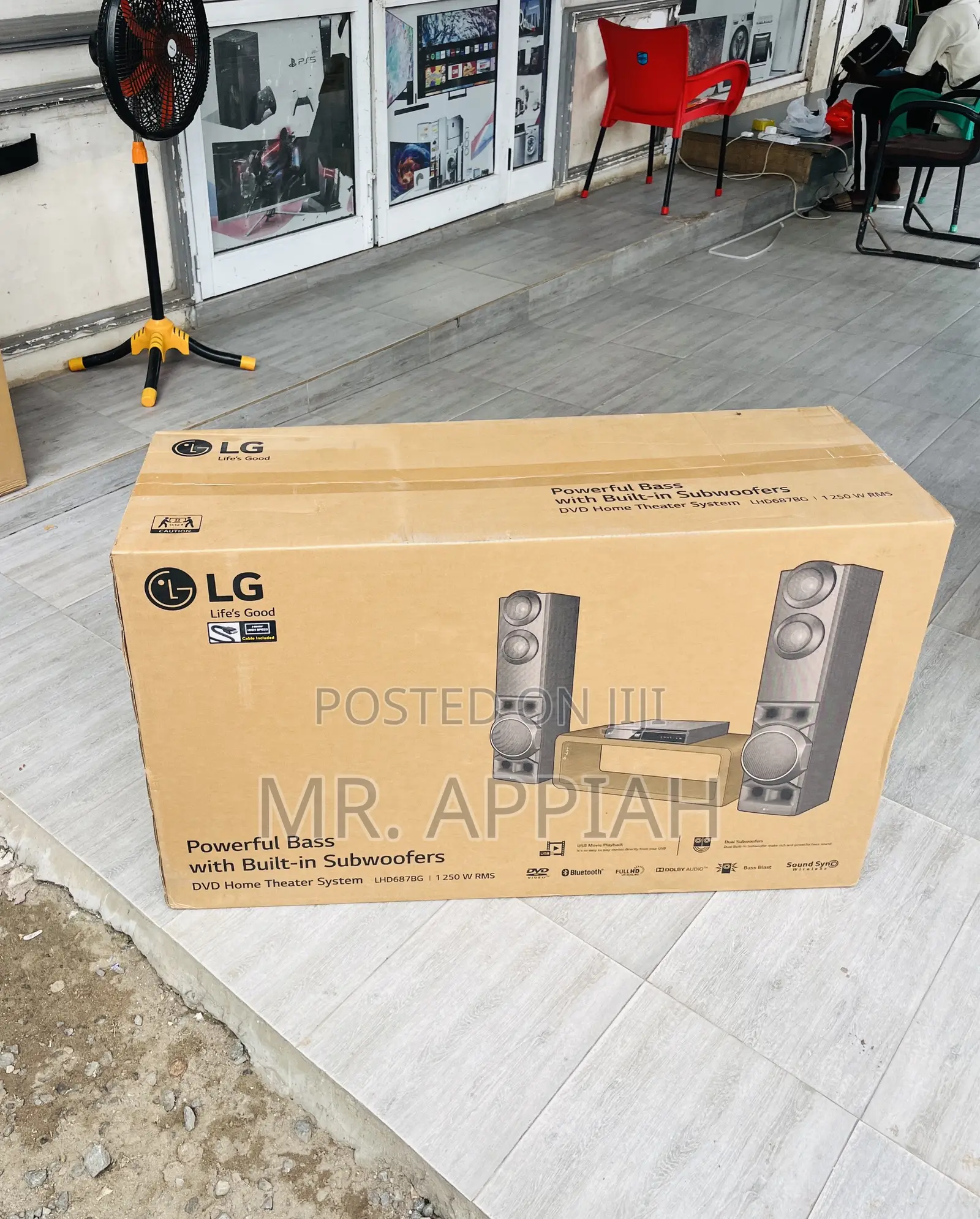 Purchase Authentic Lg Lhd687bg Wireless Home Theater(Black)
