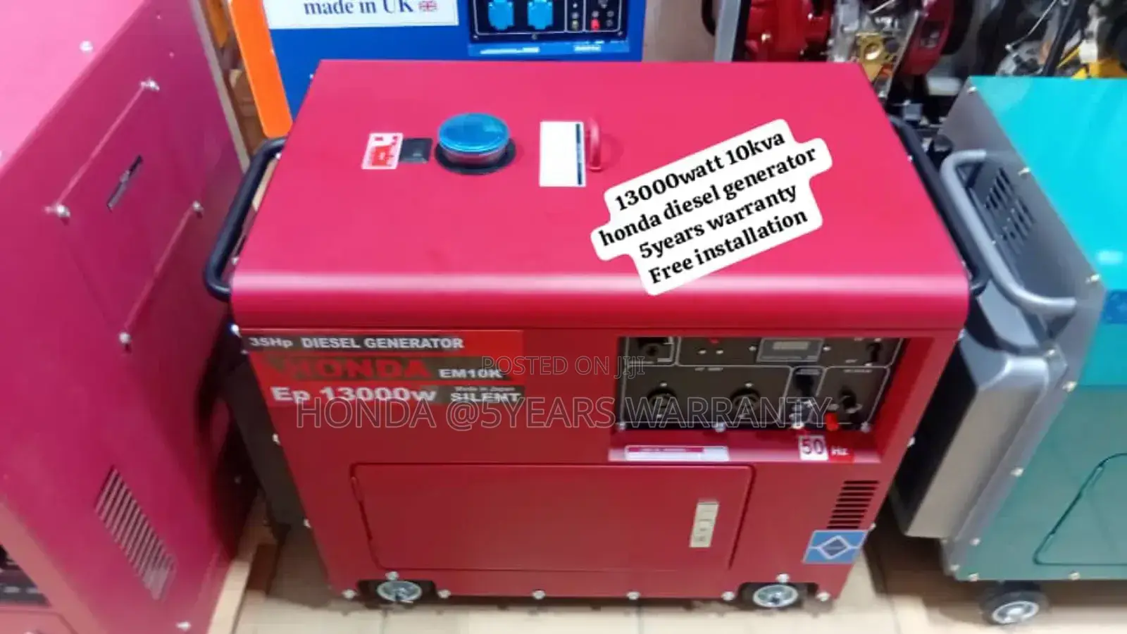 Green Power Honda 10kva Generator 13000watt Diesel 10kva