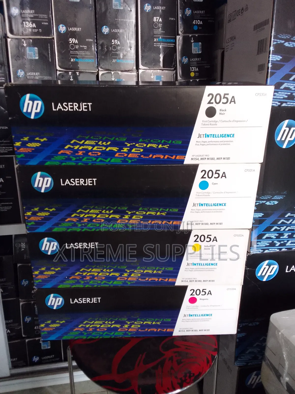 Hp 205a Original Toner- Each Color