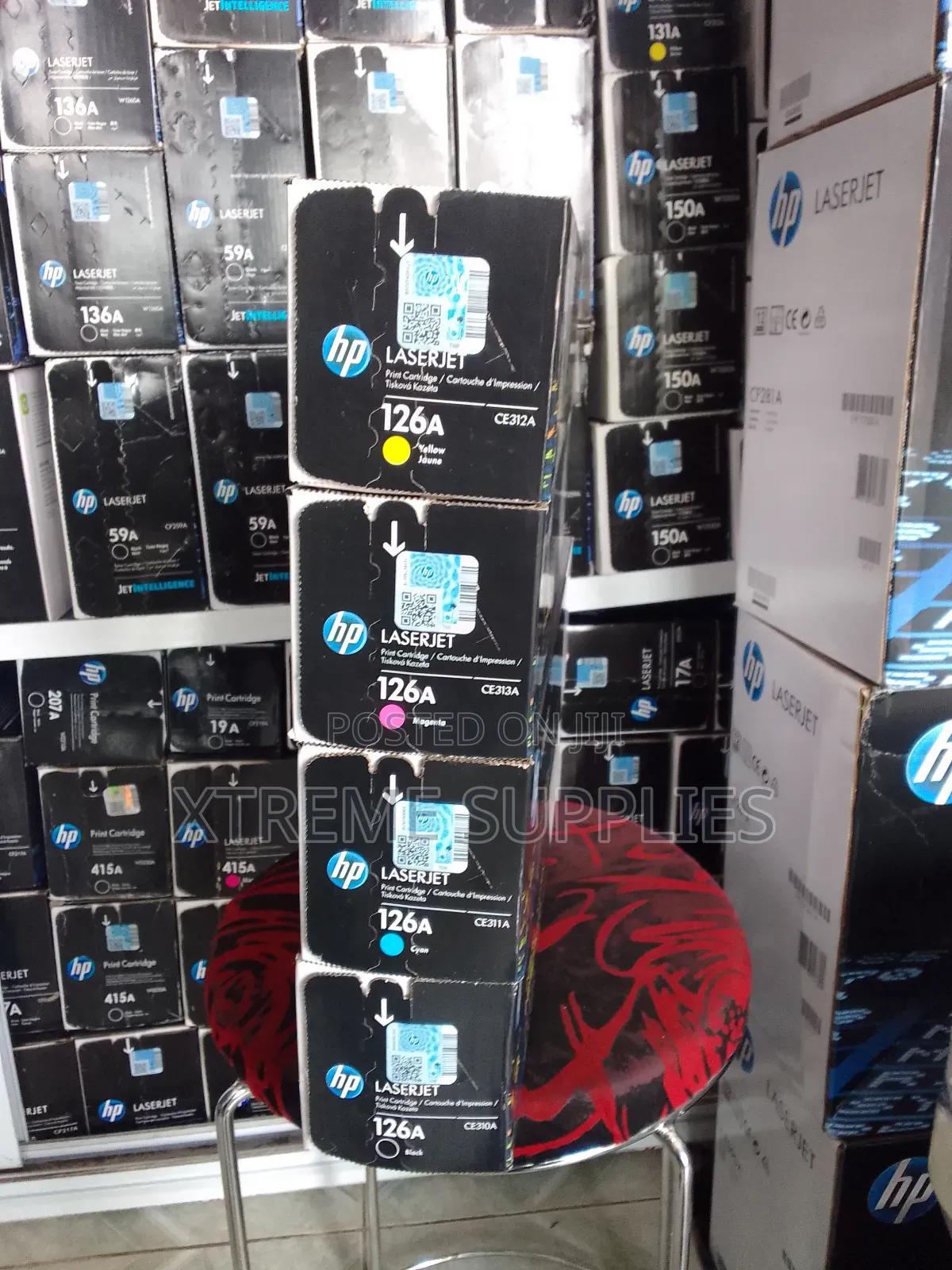 Hp 126a Original Toner - Each Color