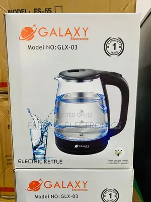 Brand New Galaxy Glass Kettle Electric Kettle