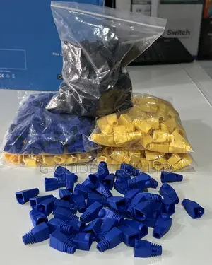 Photo - Rj45 Connector Boot Cover, Rj45 Boot Sleeves (100 in Pack)