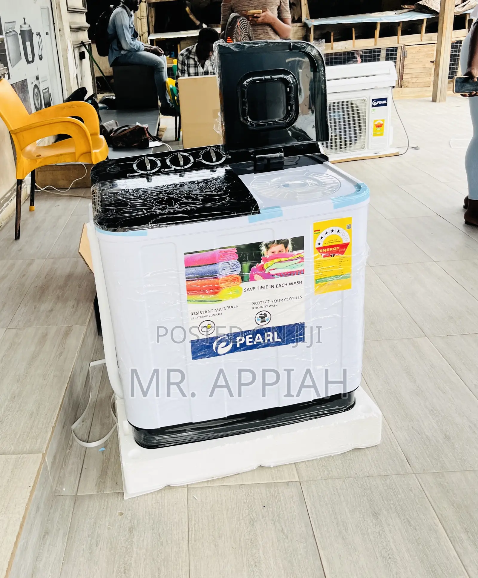 Most Reliable Pearl 7kg Spin Dry Electric Washing Machine.