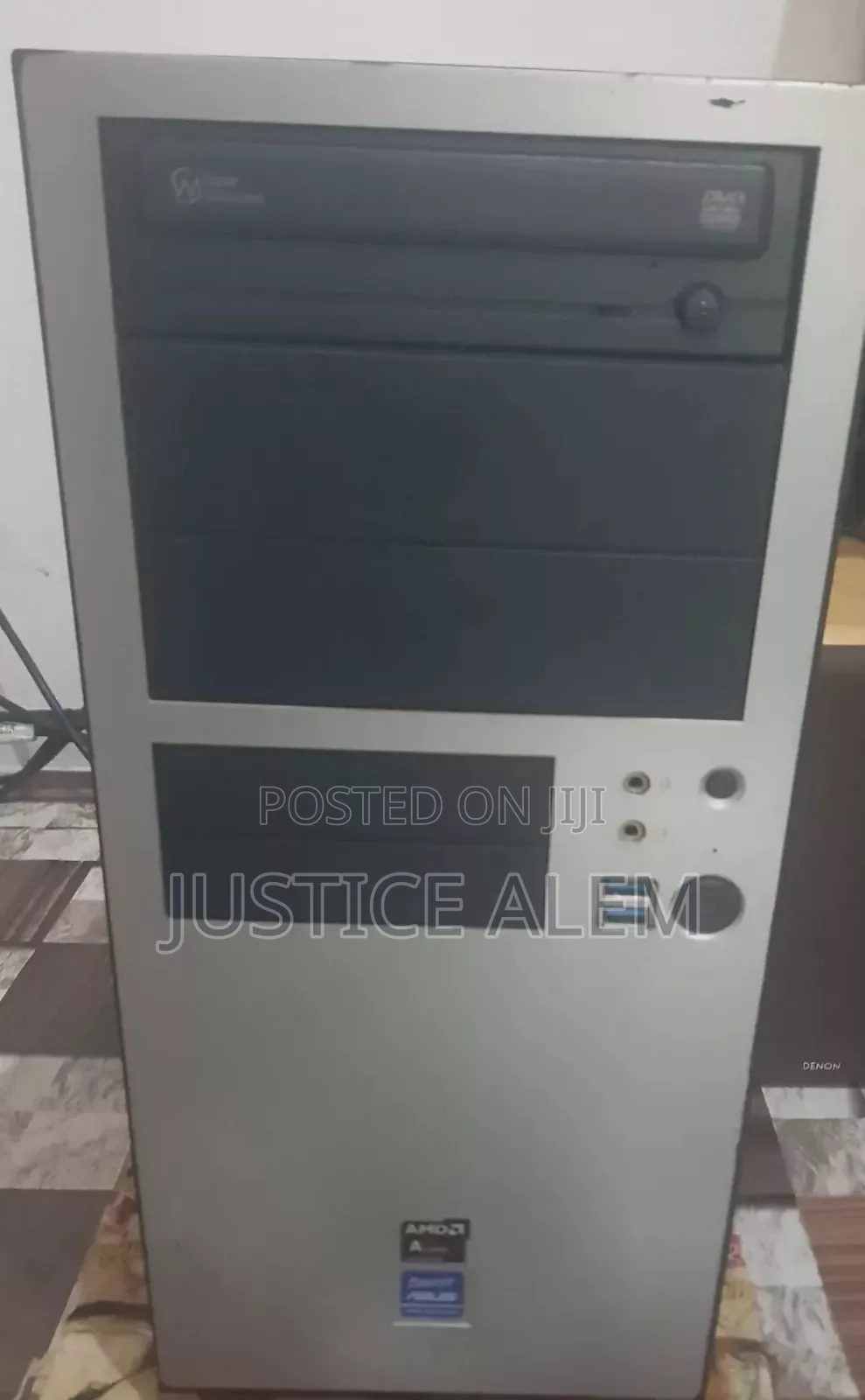 Desktop Computer Asus 8GB AMD A6 HDD+SSD 256GB