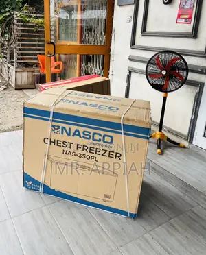 Single Doorelectric Nasco Nas 350fl 250l Chest Freezer,Gray