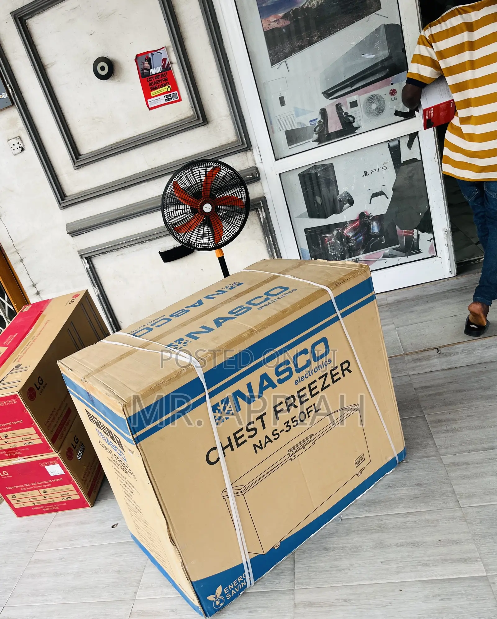 Finest Classic Nasco Nas 350fl 250l Electric Chest Freezer.