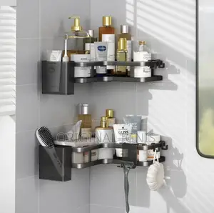 Bathroom Corner Rack( 2 in 1 )