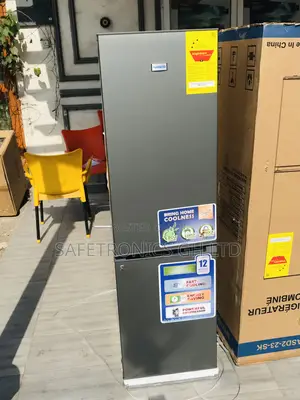 Choose Nasd2-23 Nasco Bottomfreezer Grey Doubledoor Fridge