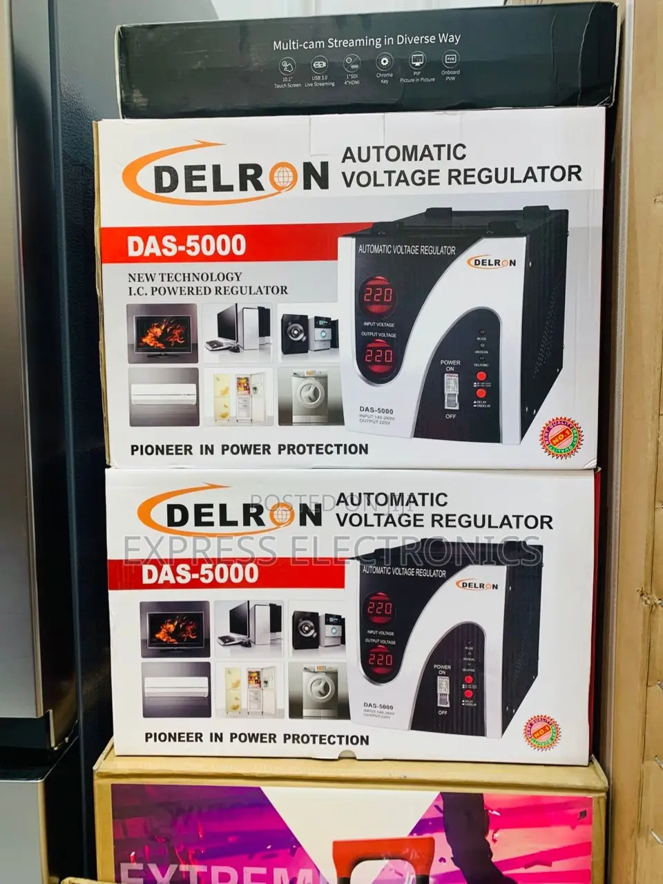 Very Cool Price Delron Regulator Voltage Automatic 50000va