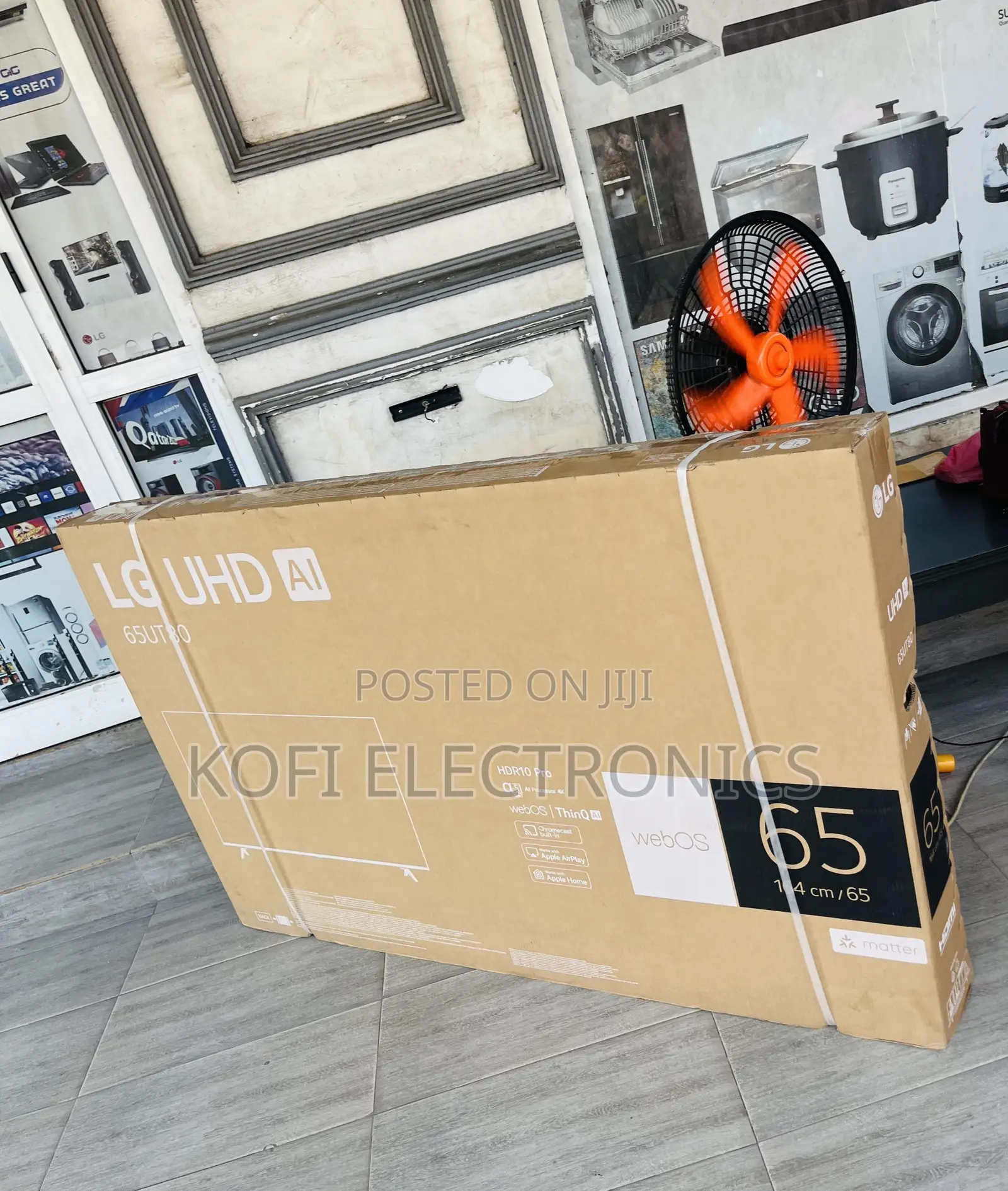 Fresh in Box Lg 65ur800 65 Inch Uhd Smart Television.
