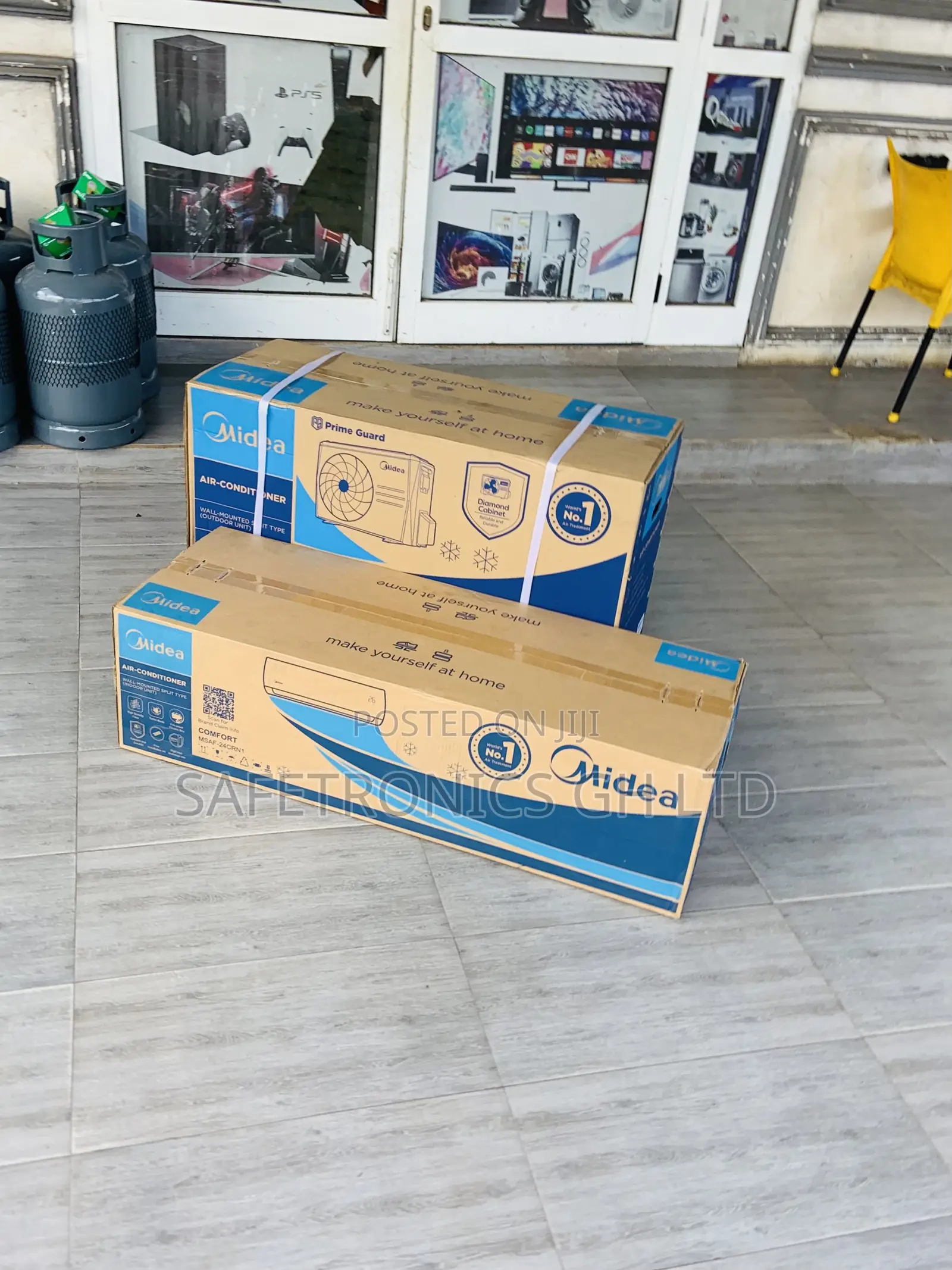 Design White Inverter 2.0 Horsepower Split Midea Ac