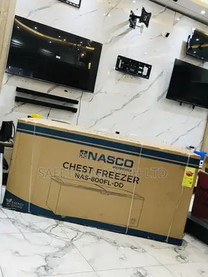 New Classic Doubledoor Nas-800fl Grey Chestfreezer