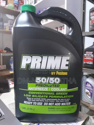Prime Conventional Green Coolant- Organic Green Colour