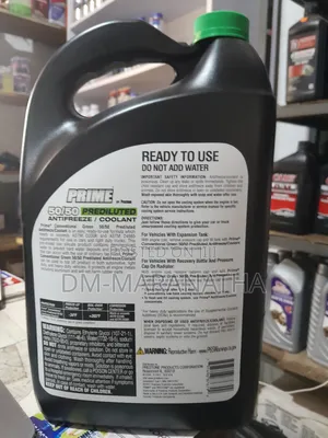 Prime Conventional Green Coolant- Organic Green Colour