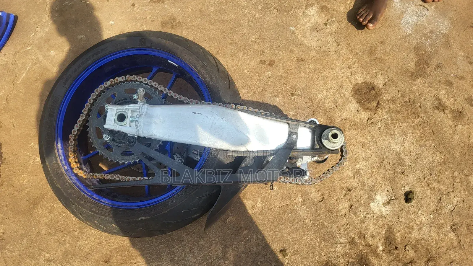 Mt-09 Back Tire and Rim