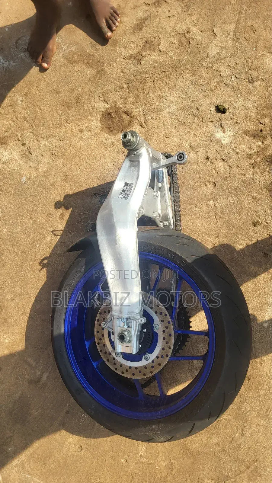 Mt-09 Back Tire and Rim