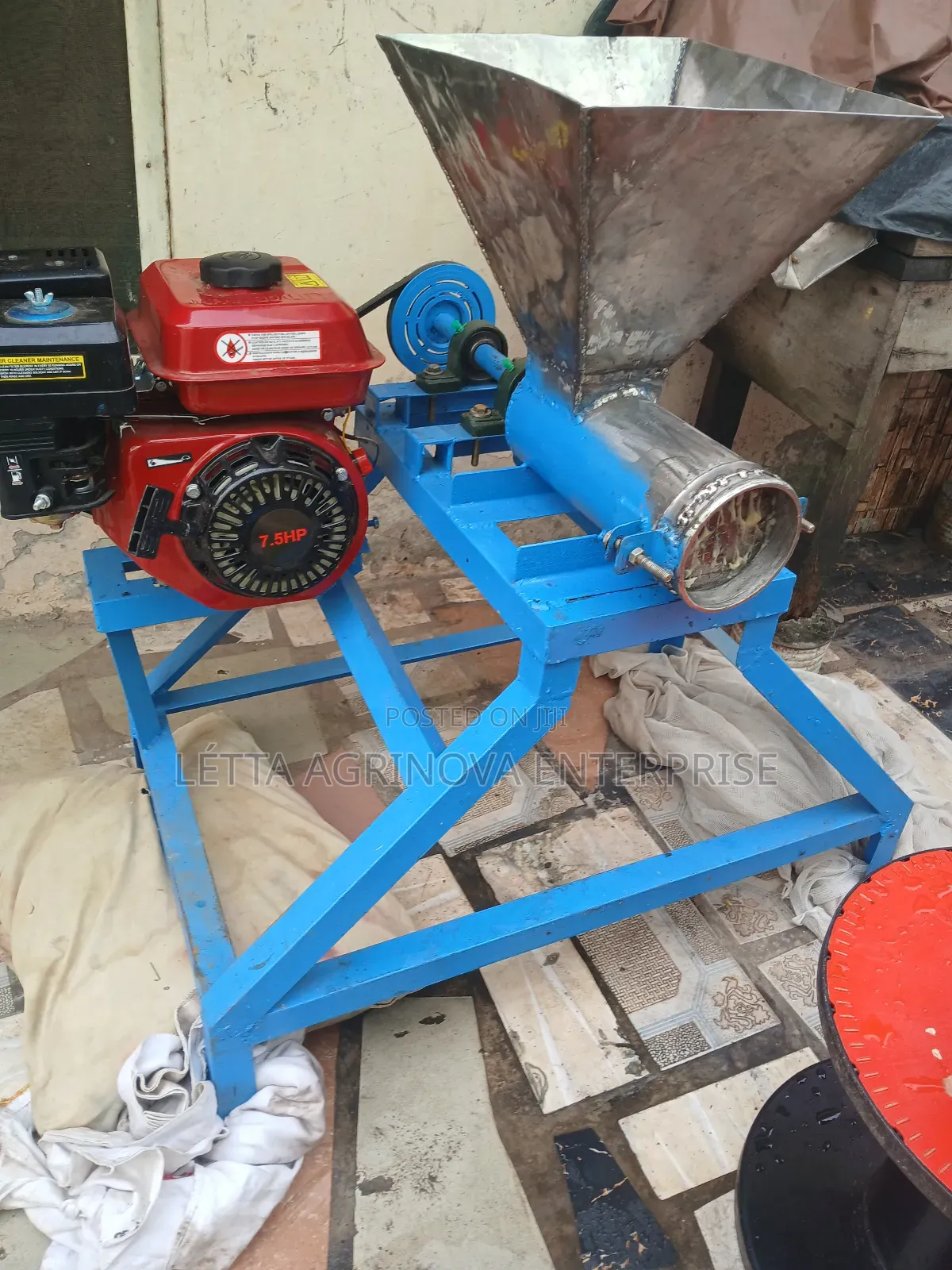 Single-Run Fufu Machine (Blade Infused Model)