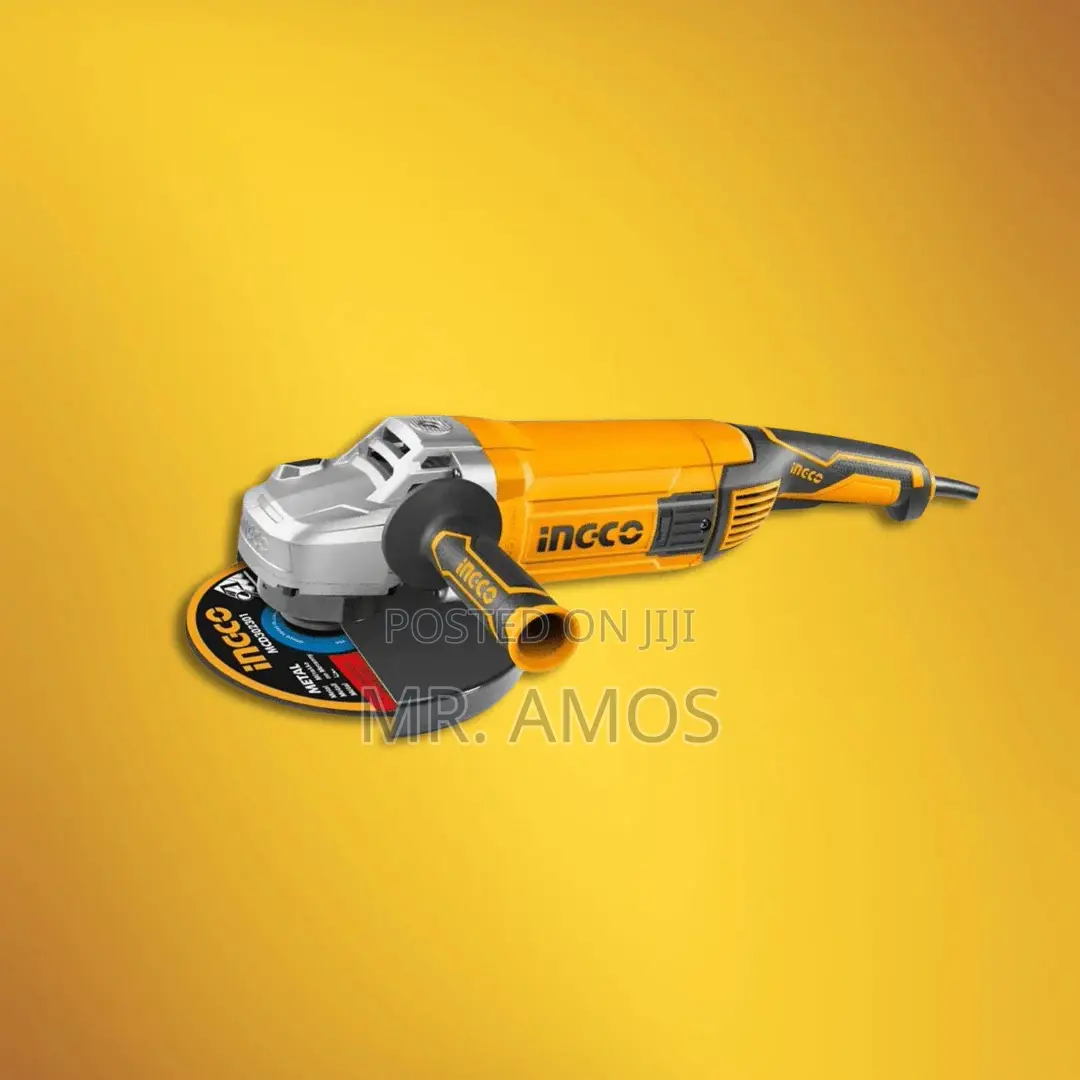 2200 Watt 9-Inches Angle Grinder With Auxiliary Handle - Ag220018