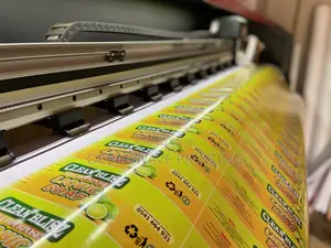 Sticker Lables Printing and Cutting
