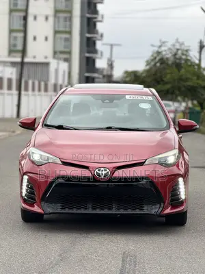 Toyota Corolla XSE 4dr Sedan (1.8L 4cyl CVT) 2017 Red