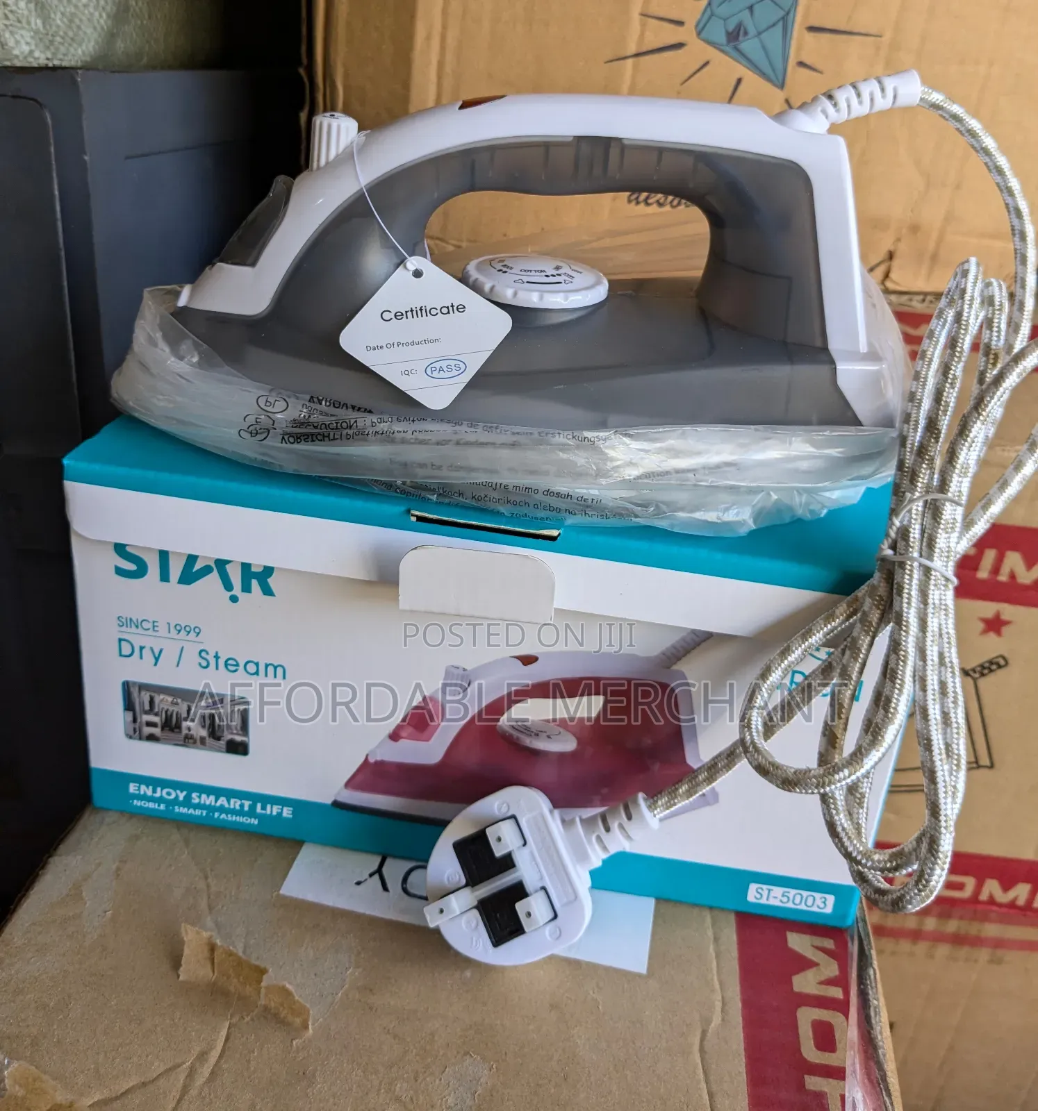 Quality Steam Iron (1600watts)