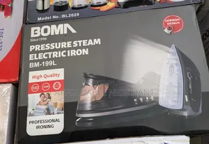 High Quality Boma Pressure Steam Electric Iron (Bm-199l)