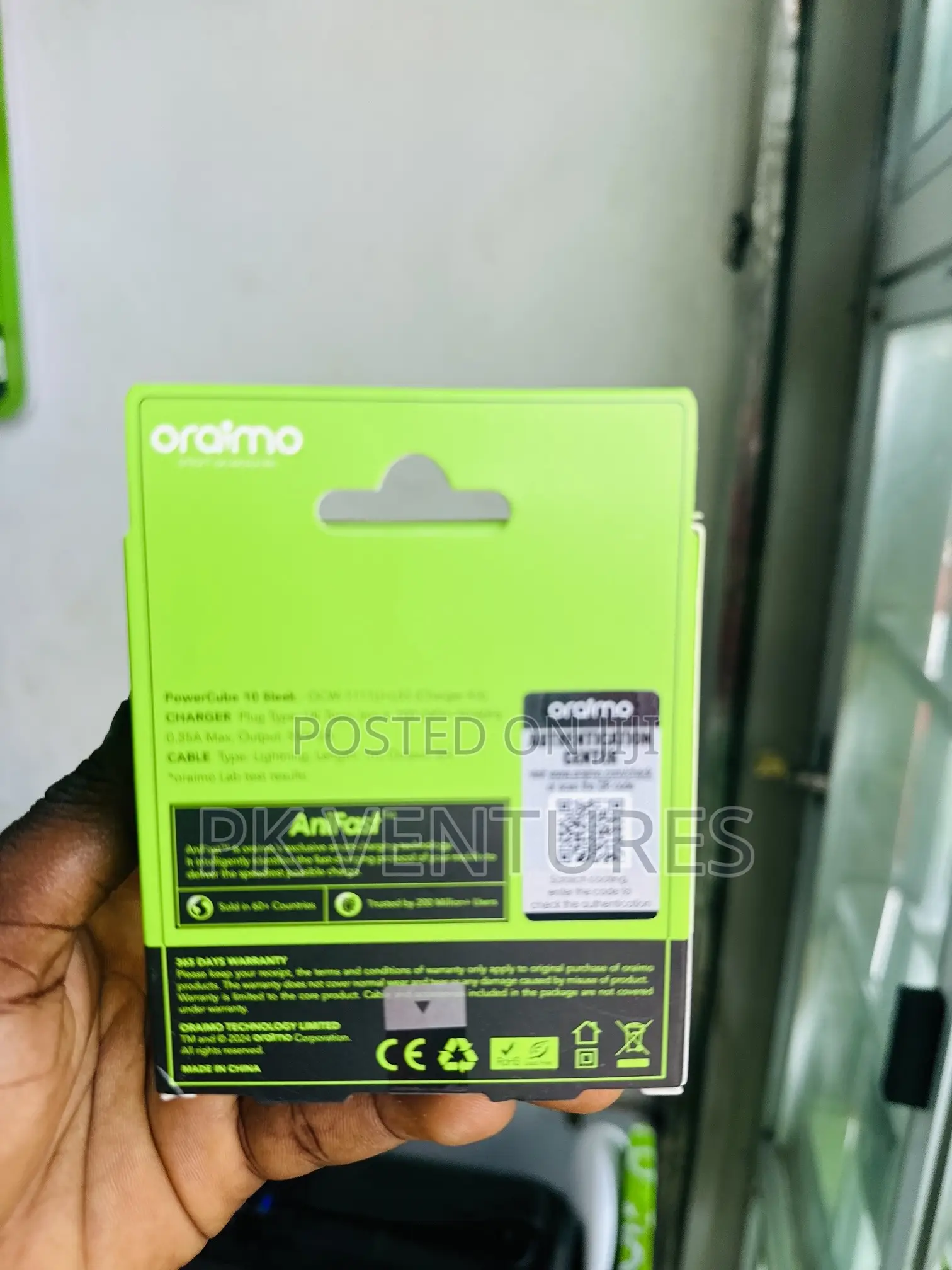 Oraimo iPhone Charging Kits