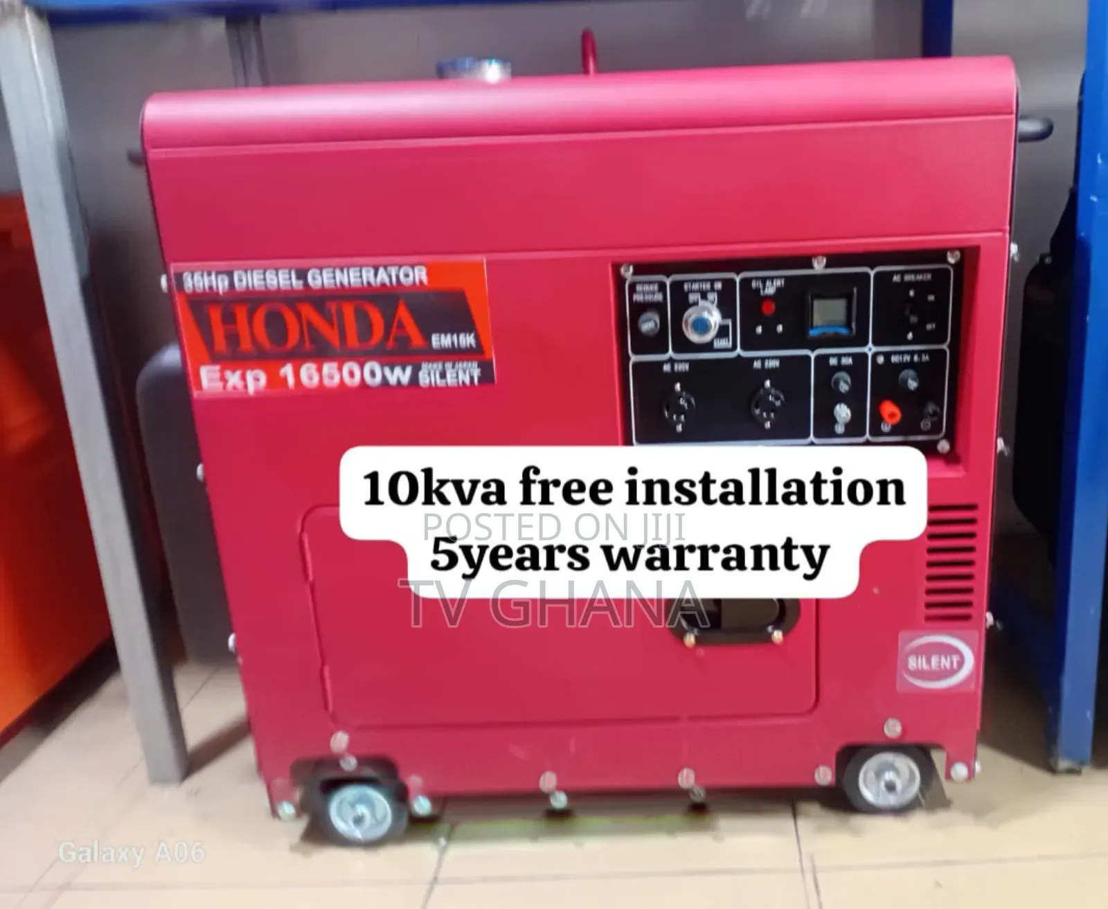Let the Engine Work for You Honda 15kva Diesel Genset Honda