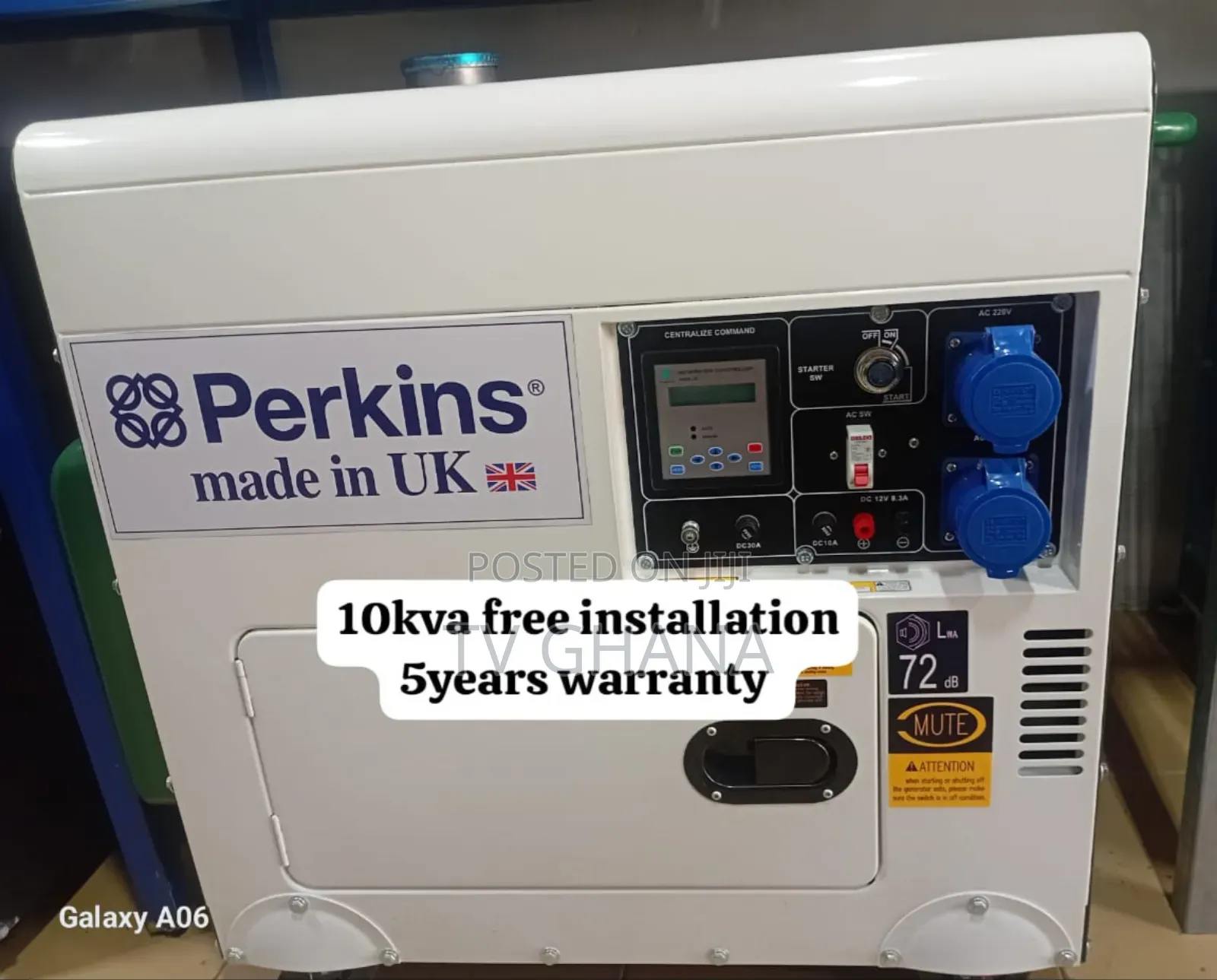 Nah Power We Dey Talk Perkins 10kva Diesel 13000watts