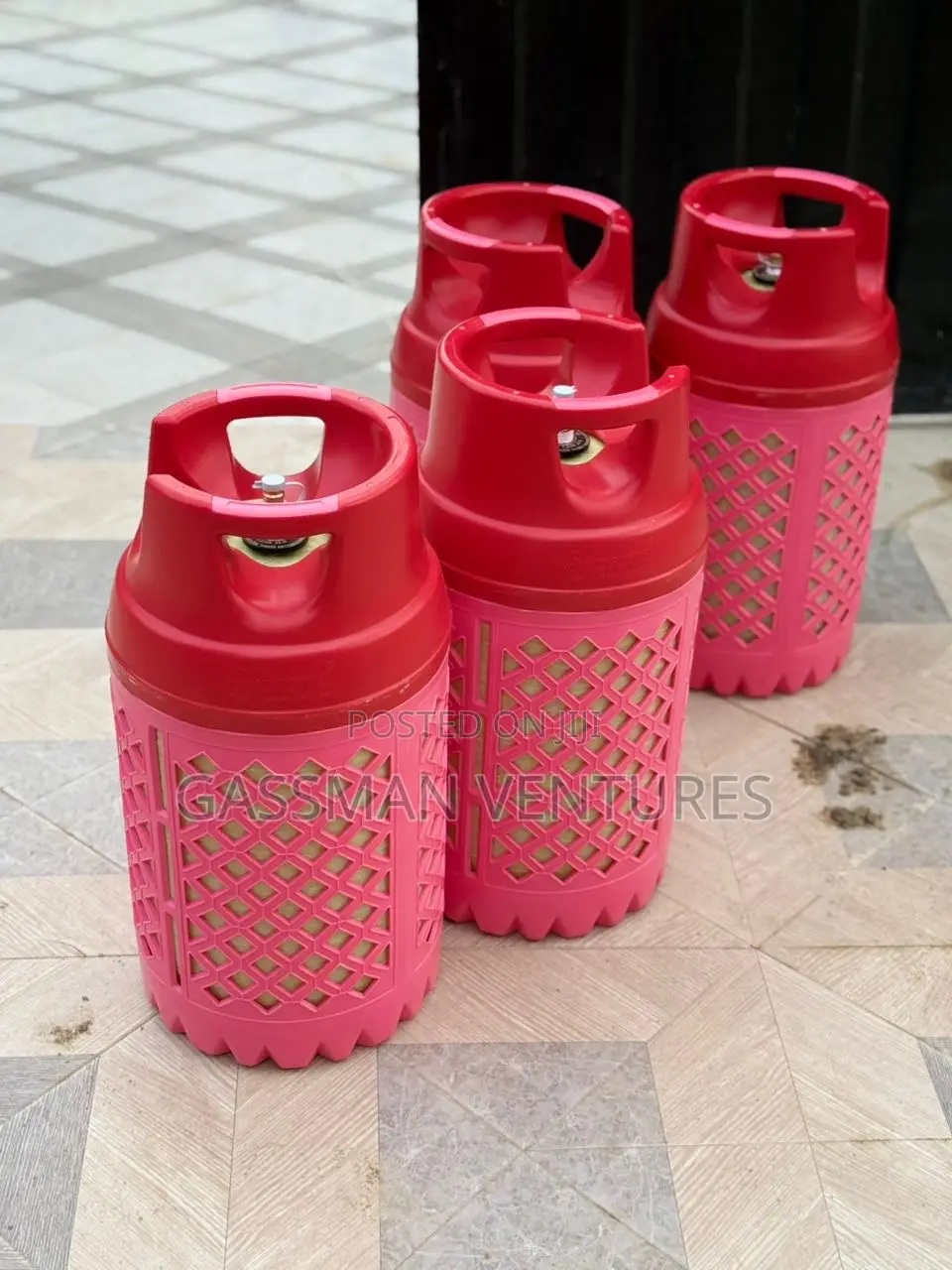 15kg Fiber Pink and Red Color