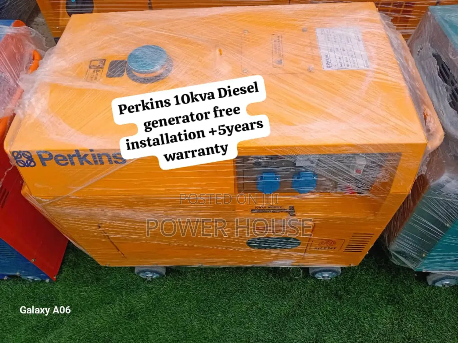Electric Eclipse Perkins Diesel Generator 10kva Silent