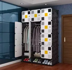12 Cubes Wardrobe With Shoe Rack