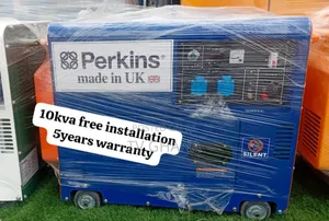  Light Inside With Perkins 10kva 13000wats Diesel Silent