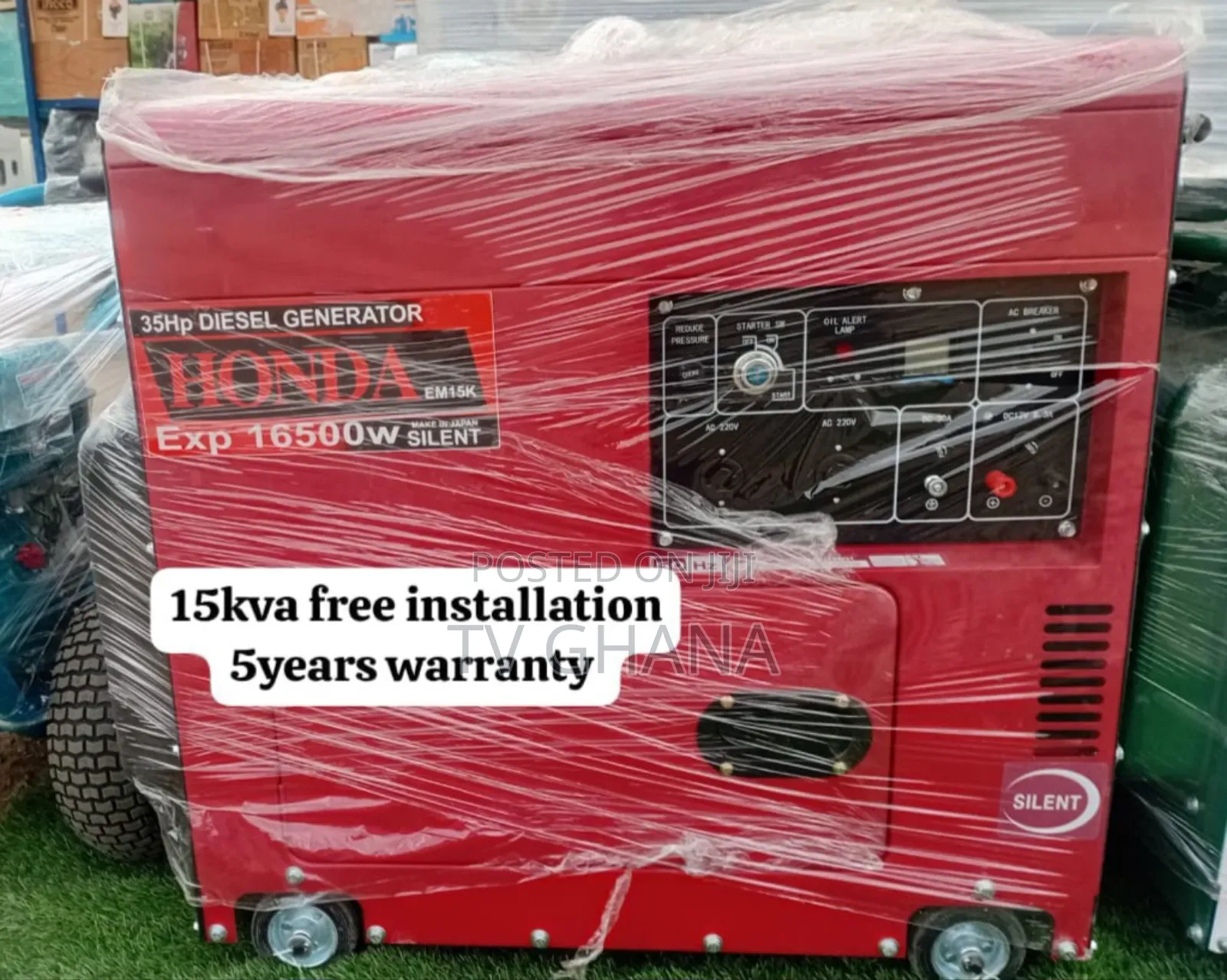 Silent Like Snake Strong Like Bull Honda 15kva Diesel Honda