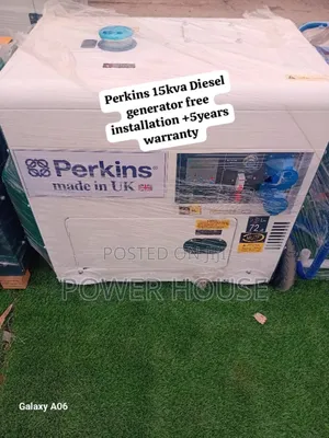 Marvellous Energy Perkins Diesel Generator 15kva Silent