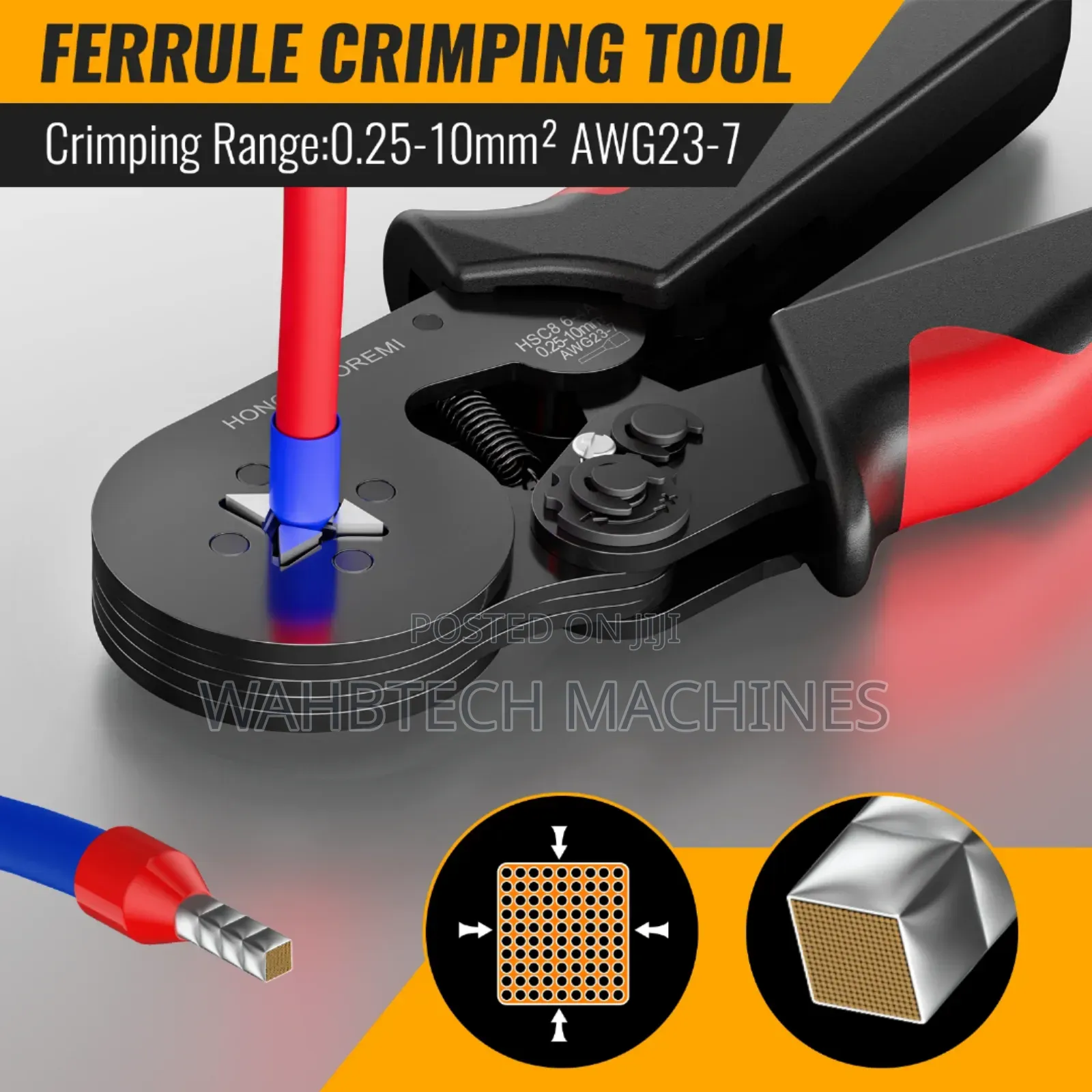 Terminal Crimping Pliers With Pins