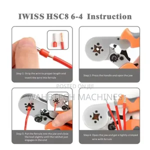 Terminal Crimping Pliers With Pins