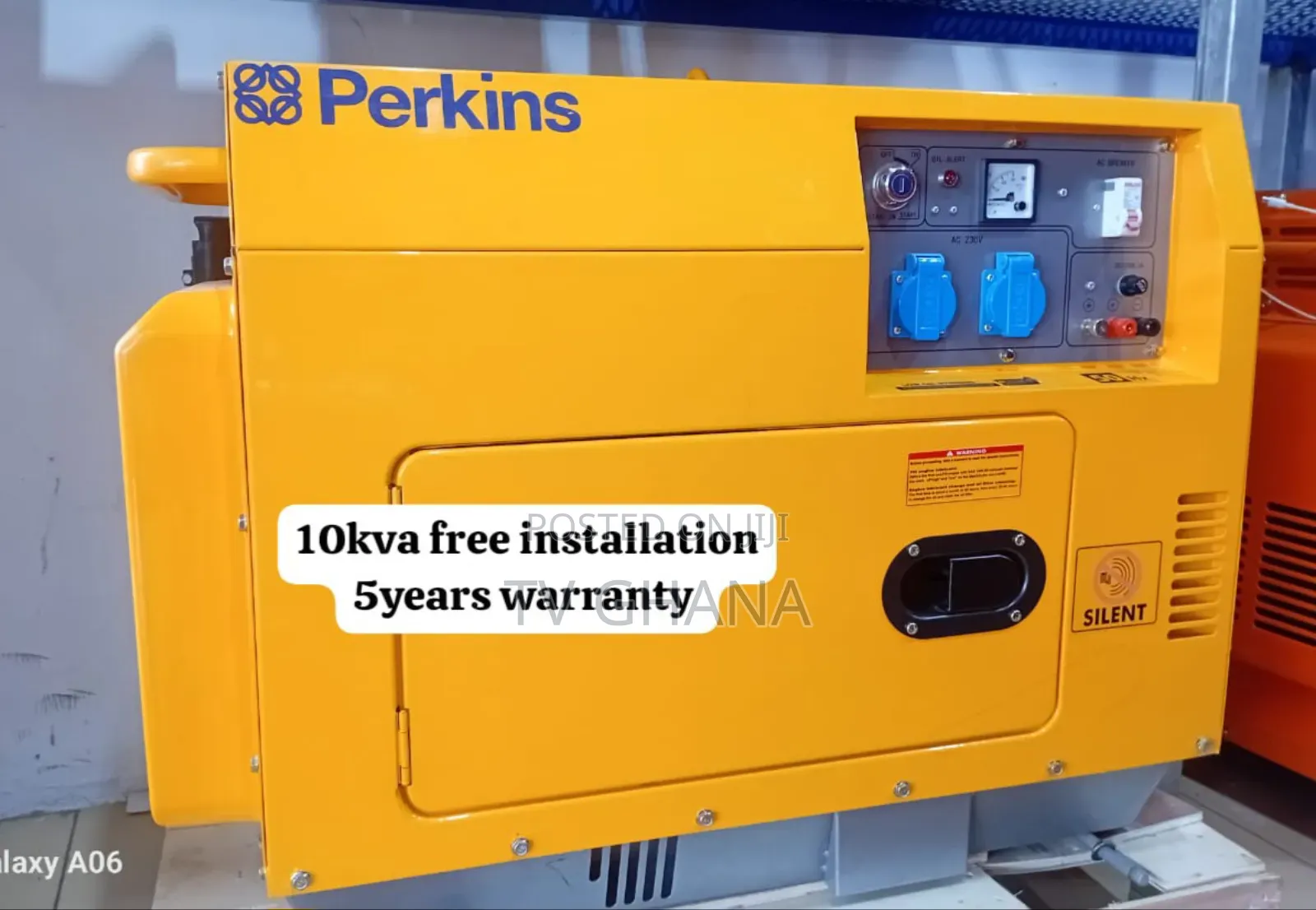 Reliable Like Moring Sun Perkins 10kva Diesel 13000watts