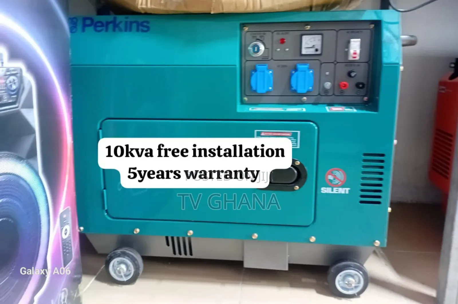 Make Light Shock Perkins 10kva Diesel 13000watts Diesel