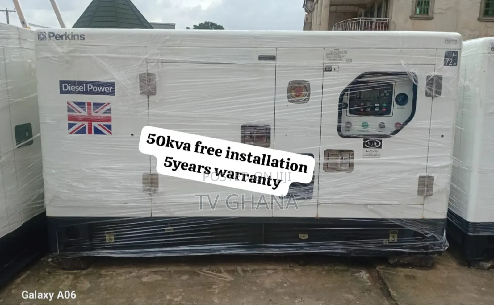The Real MVP Power Perkins 50kva Diesel Generator Perkins
