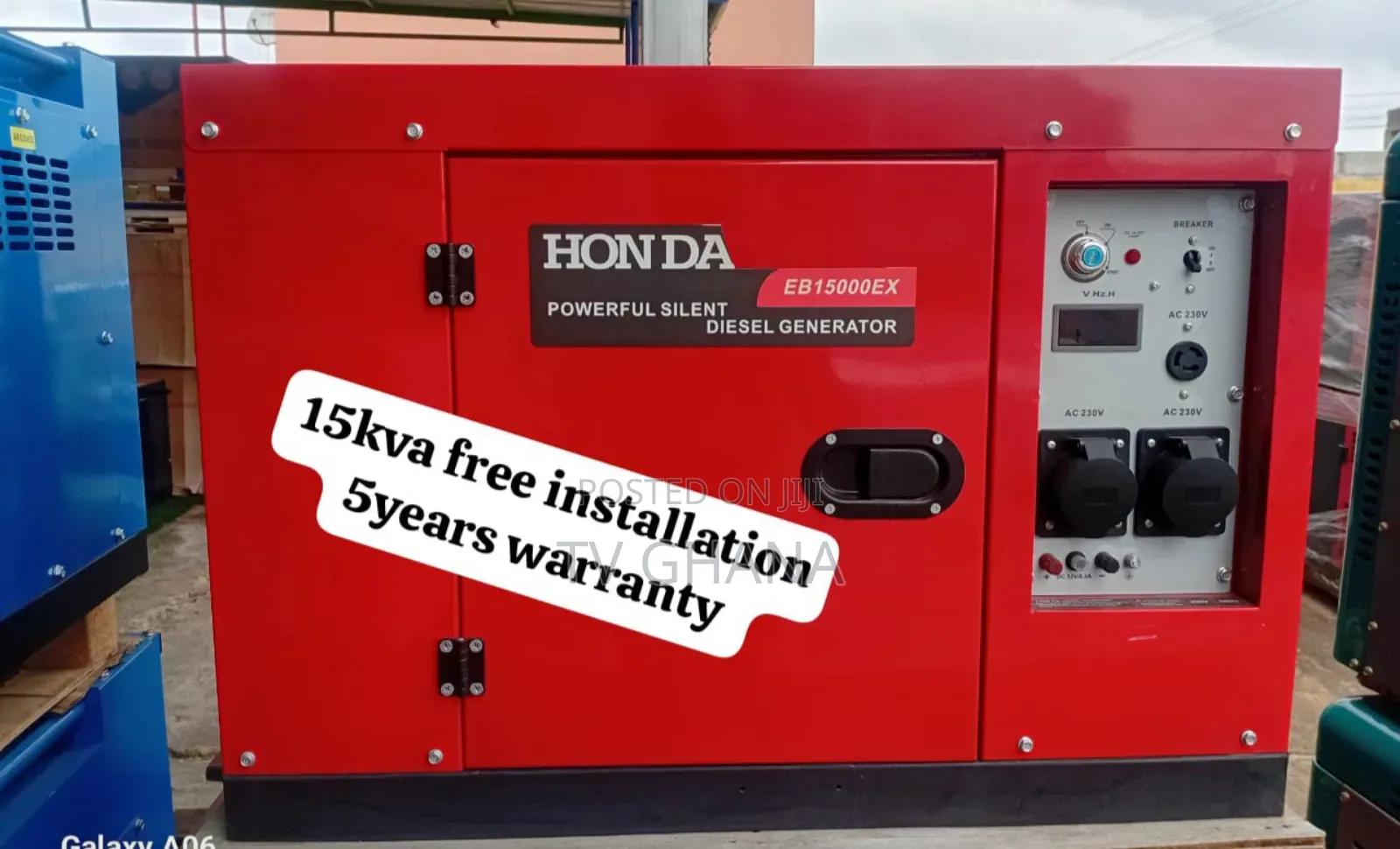 Performance You Can Depend on Honda 15kva Diesel Genset